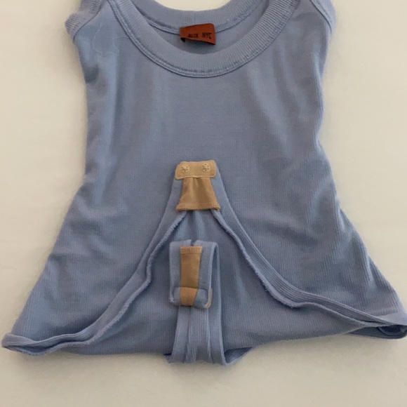 Alix NYC Bodysuit powder blue In Small - Picture 5 of 5